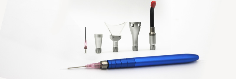 Bare fiber handpiece